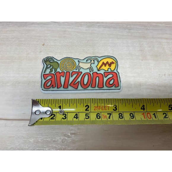 Vintage Arizona Rubber Fridge Magnet Travel Souvenr - Picture 3 of 3